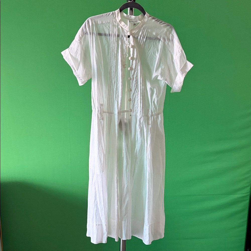 Banana Republic White Midi Dress